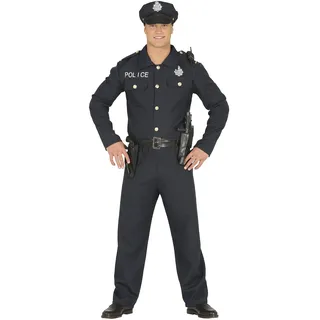 Fiestas Guirca Polizei Kostüm Herren L 52