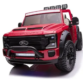 Kinder Elektroauto "Ford Super Duty" - lizenziert - 12V Akku + 4 Motoren + MP3 + Leder + EVA