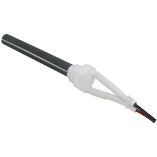 Keramischer glühzünder 3/8 zoll zündwiderstand pelletofen 220v 300w zündpatrone zündstab für pelletofen 100x10.5x6mm (Oben solide)