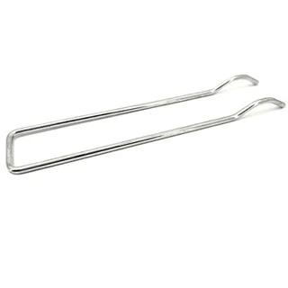 Stabiler Grillrostheber 23cm Metall Griff für Grillrost Handgriff Grillwerkzeug