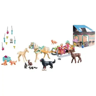 Playmobil Adventskalender Schlittenfahrt Konstruktionsspiel - Multicolor - One Size