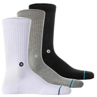 Stance Socken Icon Socken 3er Pack Bunt 35-37