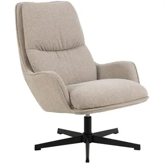 ebuy24 Sessel, Bosley, Beige, Stoff, 72 x 84 x 93 cm , Metall , 72x93x84 cm , Wohnzimmer, Sessel, Polstersessel