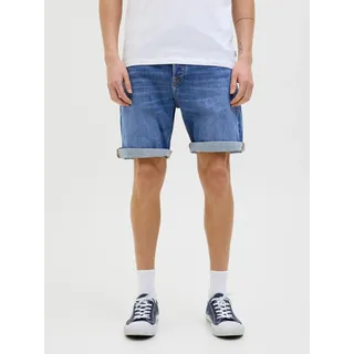 JACK & JONES JACK&JONES Herren, Jjirick Jjioriginal 360 Sn Shorts, Blue Denim/Pack:AM 365, L,
