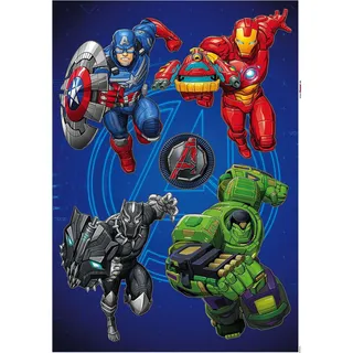 KOMAR Deko-Sticker Avengers Strike 50 x 70 cm