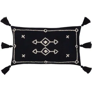 Yard Besticktes Kissen mit Polyester-Füllung