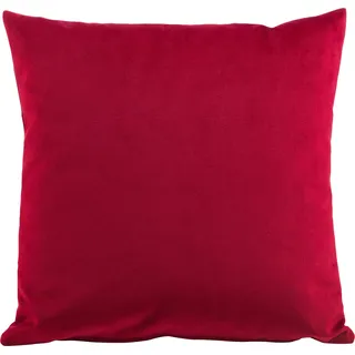 Gözze Dekokissen »Duval« mit Reißverschluss, Kissenhüle ohne Füllung, 2 Stück, rot