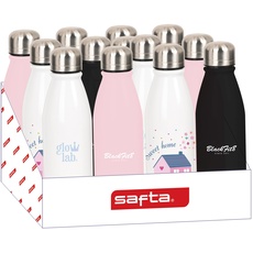 Safta - Flaschenständer, robust, leicht, langlebig, hochwertig, 31,5 x 19,5 x 23,5 cm, mehrfarbig