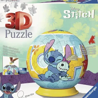 Ravensburger 3D Puzzle-Ball Disney Stitch
