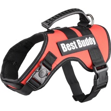 Geschirr Best Buddy Uranus ROT L 70-90CM*50MM