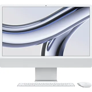 iMac 24" Retina 4,5K Display 2023 M3 8 GB RAM 512 GB SSD 10-Core GPU Silber