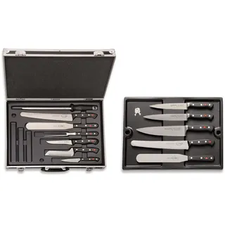 Friedr. Dick Kochkoffer Bristol Messer-Set 12-tlg. Schwarz