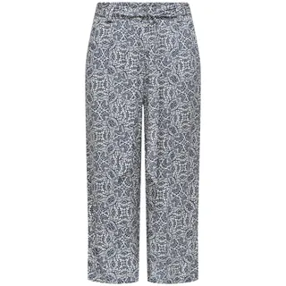 ONLY Damen Onlnova Life Vis Crop Palazzo Pant AOP