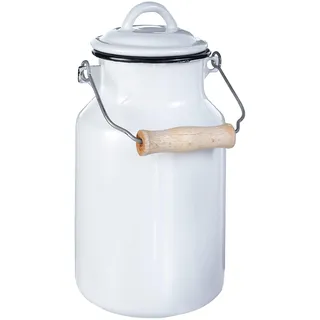 Krüger Milchkanne Emaille, 2 l