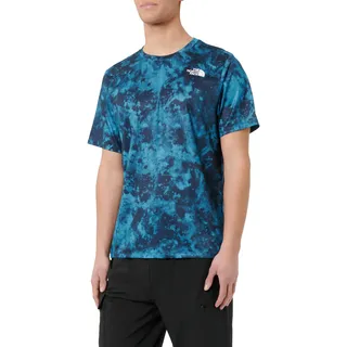 The North Face NF0A895H7OR1 Men’s 24/7 S/S Tee Reg Print T-Shirt Herren Midnight Petrol Micro H Größe S