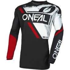 Bild Oneal Element Shocker Motocross Jersey, schwarz-weiss, Größe XL