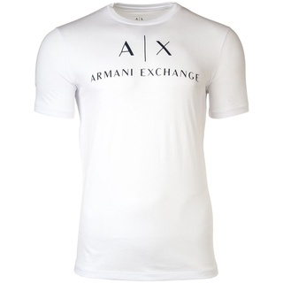 Giorgio Armani Armani Exchange Herren T-Shirt - Schwarz,Weiß - XXL