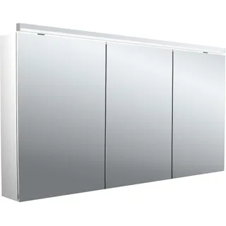 emco pure 2 classic LED-Lichtspiegelschrank mit Aufsatzleuchte, 3 Türen, 1400x711x153mm, 979705506