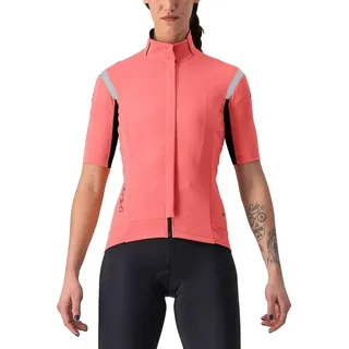 CASTELLI 4522544-654 GABBA RoS 2 W Jacket Damen MINERAL RED/SILVER REFLEX Größe S
