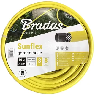 Bradas Gartenschlauch 50 m Gelb