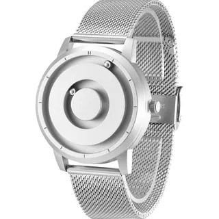 EUTOUR Magnet Uhr Herren Designer Uhren Schweiz Quarz 5ATM 40mm Meshband