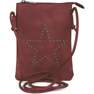 Stylebreaker Mini Bag Umhängetasche Synthetik Rot
