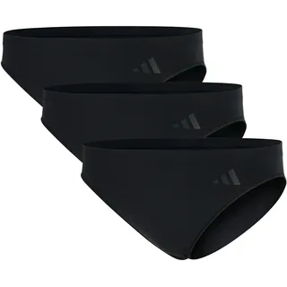 adidas Bikinislip 3 St. Schwarz L