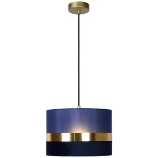 Lucide Hängeleuchte , Blau , Textil , 30x152.5x30 cm , RoHS, Reach , höhenverstellbar , Lampen & Leuchten, Leuchtenserien