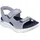 Go Sandal Easy Entry sportlich für Grau und Marineblau 41 EU