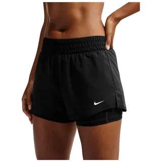 Nike One-2in1 Schwarz/Weiß Damen S