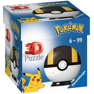 Ravensburger Puzzle 3D Puzzle-Ball Pokémon Pokéballs Hyperball 11266