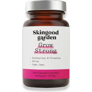 Skingood Garden Skingood Grow Strong mit Buchweizenkeim, Hirse, Camu Camu - 60 Kapseln