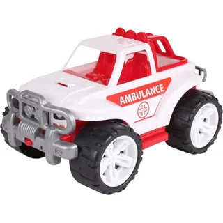 4X4 Krankenwagen Medizinisches Fahrzeug Notdienst Helle Farben