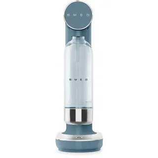 Smeg Wassersprudler-Set blau + CO2-Zylinder