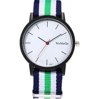 Sportliche Lines Uhr in Grün – Eleganz für jeden Tag KP11653 - Grün, Weiß