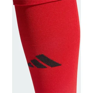 adidas Fußball - Textilien - Socken 23 Strumpfstutzen rotschwarzschwarz L (43-45)