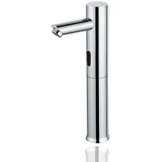 Homssy Tap14023 Hohe Elektronische Armatur Mit Dualem Wasseranschluss - Chrome - One Size