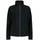 Fleecejacke Unisex Schwarz L
