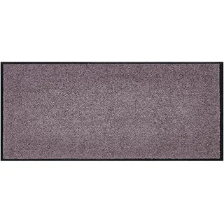 andiamo Premium-Fußmatte Wash & Clean - langlebige Schmutzfangmatte Hauseingang - als Fußmatte innen oder als Fußabtreter im überdachten Außenbereich - saugstarker Fußabstreifer 60 x 90 cm Taupe
