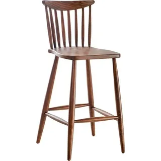Modern Barhocker Luxus Stuhl Sessel Bar Hausbar für Theke Tresen Barschrank - Braun