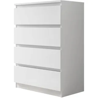 Mirjan24 Malwa M4 70 x 100 x 40 cm Weiß
