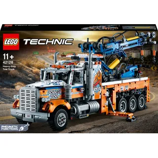 LEGO 42128 Technic Schwerlast-Abschleppwagen, Modellbauset, Technik für Kinder, Kran-Spielzeug - Bunt
