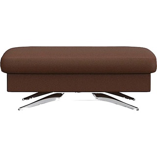 FLEXLUX Pouf »Glow«, Hocker mit Stauraum FLEXLUX Old Chesnut Brown