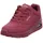 Damen UNO Stand ON AIR, Plum Durabuck/Mesh, 42 EU
