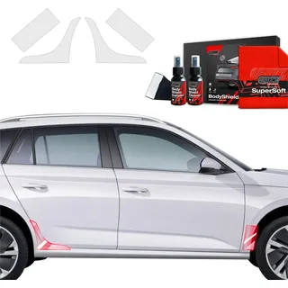 4in1 Schutzfolie Grizz Protector für hinteren & vorderen Seitenschweller - Skoda Kamiq (2024-2025)