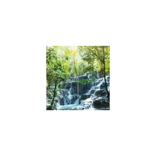 Duschrückwand WASSERFALL 100 x 205 x 0.3 cm Links