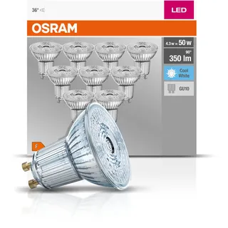 Osram LED-Reflektorlampe 4058075036703 4,3 W GU10 neutralweiß 10 St.
