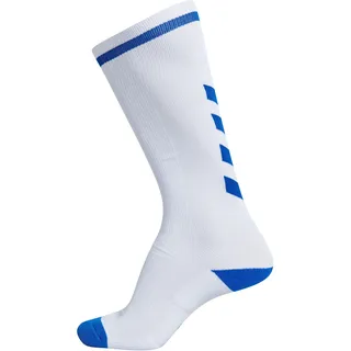 hummel Socken ELITE INDOOR SOCK HIGH, Weiß/True Blau, 35/38,