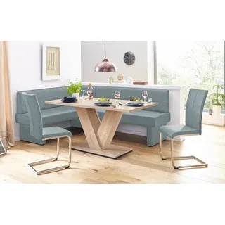 Home Affaire Eckbank »Nils«, Sitz und Rücken gepolstert, verschiedene Qualitäten, blau