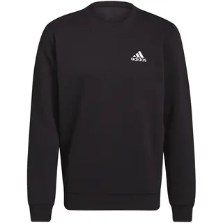 Adidas Essentials Fleece Sweatshirt Black / White XL